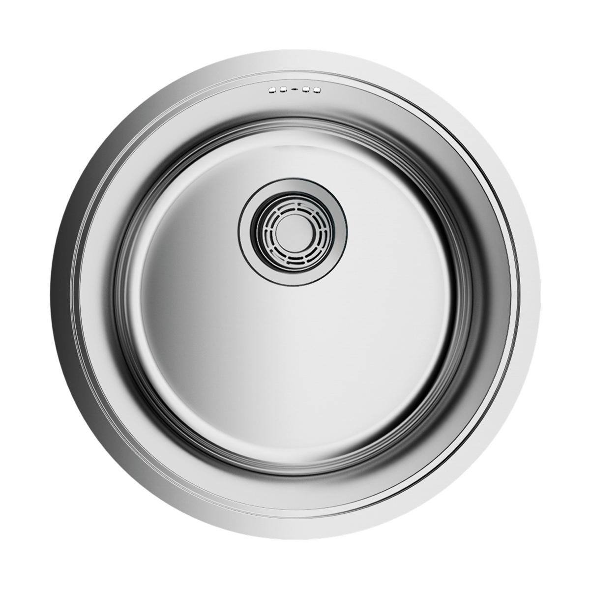 Интегрированная кухонная мойка Omoikiri Toya 42-U/IF-IN нержавеющая сталь 4993186