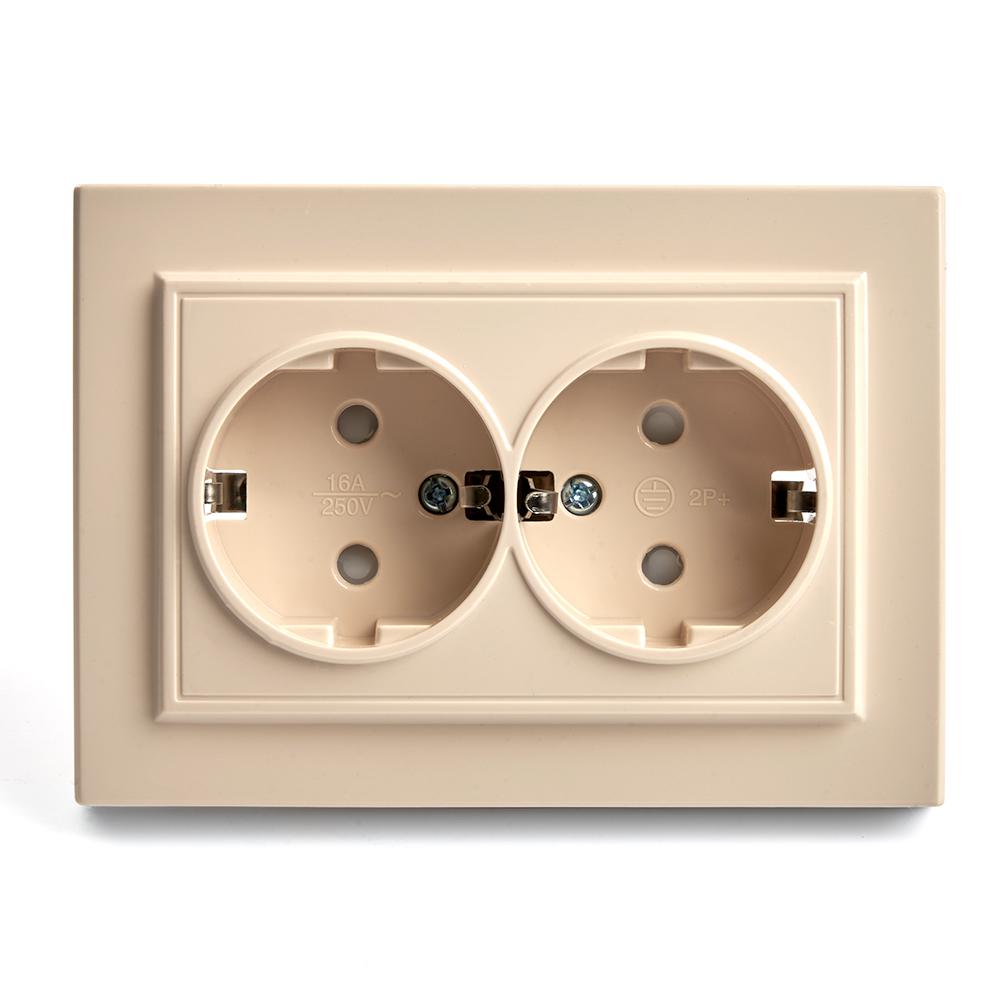 Розетка Stekker Эрна PST16-9014-02 39240