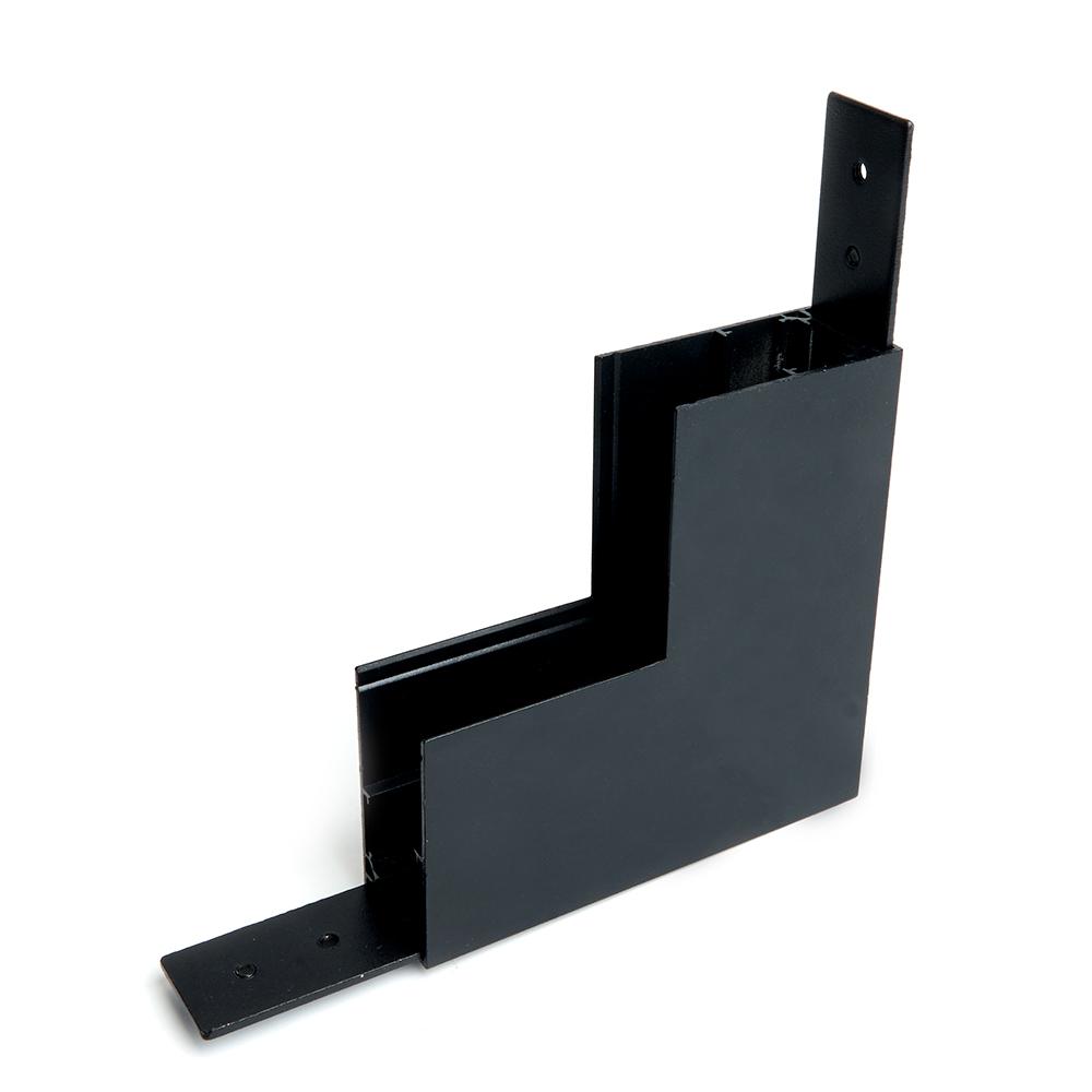 Соединитель внутренний для низковольтного накладного шинопровода, черный Feron LD2002 41979