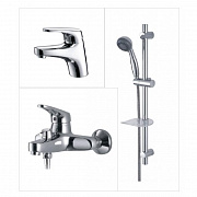 Смеситель и душевой гарнитур Kaiser County 5500К хром