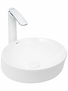 Раковина накладная WeltWasser 40х44х10 WW Elbach 3264 10000003828 белая