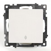 Выключатель одноклавишный Stekker Катрин GLS10-7105-01 39572