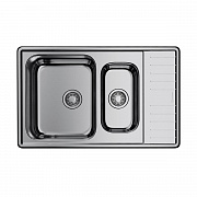 Врезная кухонная мойка Omoikiri Sagami 79-2-IN нержавеющая сталь 4993733