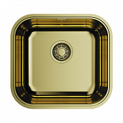 Интегрированная кухонная мойка Omoikiri Omi 44-U/I-AB нерж.сталь/латунь 4993190