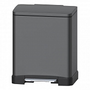 Ведро для мусора педальное WeltWasser WW Lassy TG 12L 10000006129 серый матовый