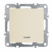 Выключатель одноклавишный Stekker Эрна PSW10-9101-02 39320