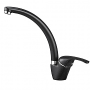 Смеситель для кухни (мойки) Granula 2024 чёрный