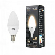 Лампа светодиодная Gauss LED Candie 6,5W E14 2700K свеча