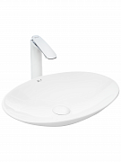 Раковина накладная WeltWasser 50/35.5/9 WW Elbach 10255 10000003857 белая