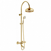 Душевая система Kaiser Aria с термостатом 03182-3 золото