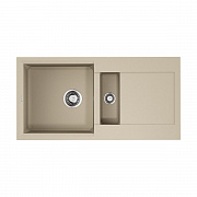 Врезная кухонная мойка Omoikiri Sakaime 86-2-SA бежевый 4993119