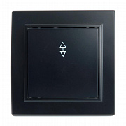 Выключатель одноклавишный Stekker Эрна PSW10-9005-03 39619