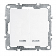 Выключатель одноклавишный Stekker Эрна PSW10-9102-01 39310