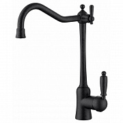 Смеситель для кухни (мойки) под фильтр Kaiser Vincent 31944-2 черный мрамор