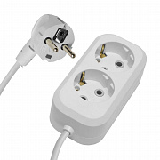 Удлинитель 2-местный с/з Stekker Home HM01-21-05 39207