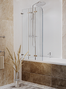 Шторка на ванну 75х140 WeltWasser WW100 100ZD3-75 10000000935