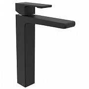 Смеситель для раковины (умывальника) Kaiser Elite высокий 01111-2 черный