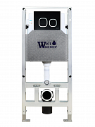 Инсталляция для подвесного унитаза WeltWasser WW Amberg 506 ST BL 10000008229 черная кнопка