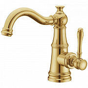 Смеситель для раковины (умывальника) Kaiser Aria 03011-3 золото