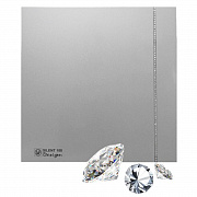 Вентилятор Soler & Palau SILENT-100 CZ SILVER SWAROVSKI DESIGN
