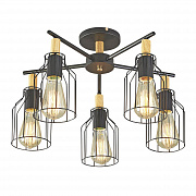 Потолочный светильник Escada Texas 469/5PL Black