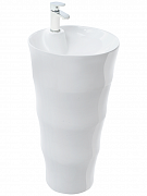 Раковина напольная WeltWasser 42/42/83 WW Leerbach 4242 GL-WT 10000005493 белая