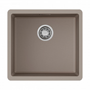 Врезная кухонная мойка Omoikiri Kata 44-U-SA бежевый 4993423