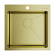 Врезная кухонная мойка Omoikiri Akisame 51-LG нерж.сталь/светлое золото 4973439