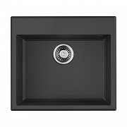 Врезная кухонная мойка Omoikiri Tedori 57-BL черный 4993980