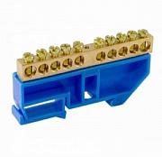 Шина N нулевая ТДМ 6х9 мм стойка 6 групп