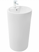 Раковина напольная WeltWasser 46/46/83 WW Leerbach 4646 GL-WT 10000005491 белая