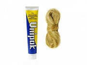 Паста UNIPAK уплотнения резьбовых соединений 65 г + лен