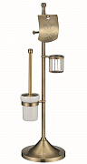Напольный держатель для туалетной комнаты Viko V-365 бронза