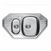 Кухонная мойка нержавеющая сталь Kaiser 84.9 см KSS-8547 сталь