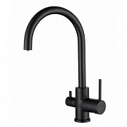 Смеситель для кухни (мойки) под фильтр Kaiser Merkur 26744-9 черный