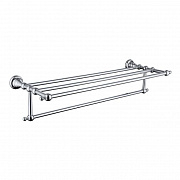 Полка для полотенец с держателем (латунь) Kaiser KH-2209 хром