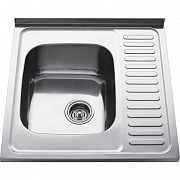 Кухонная мойка нержавеющая сталь Kaiser 60 см KSS-6060L сталь