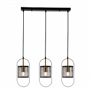 Подвесной светильник Indigo Via V000183 10009/3P Black