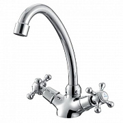 Смеситель для кухни (мойки) Kaiser Carlson Style 11143 хром