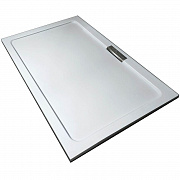 Душевой поддон с сифоном WeltWasser WW TRS 10070 100х70х3.5 10000008795 белый