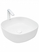 Раковина накладная WeltWasser 43/43/13.5 WW Elbach 2198 10000003841 белая