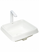 Раковина врезная WeltWasser 44/44/18.5 WW Deilbach 6042 10000004610 белая