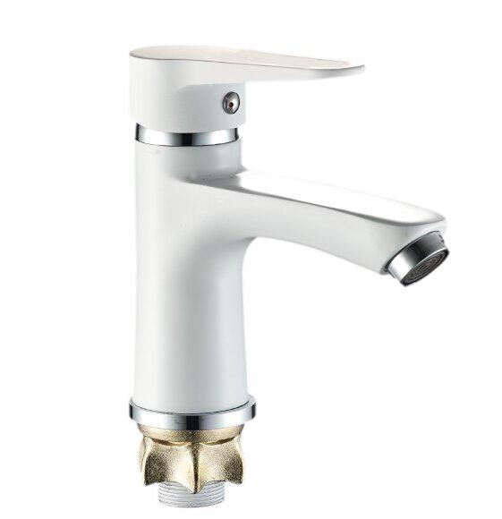 Смеситель для раковины Viko V-4841 белый