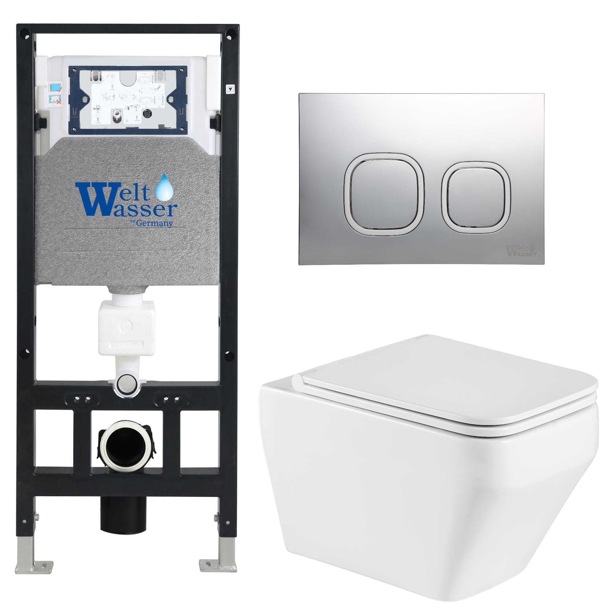 Комплект WeltWasser 10000011659 Hofbach 041 GL-WT + Amberg 506 + Amberg RD-MT CR