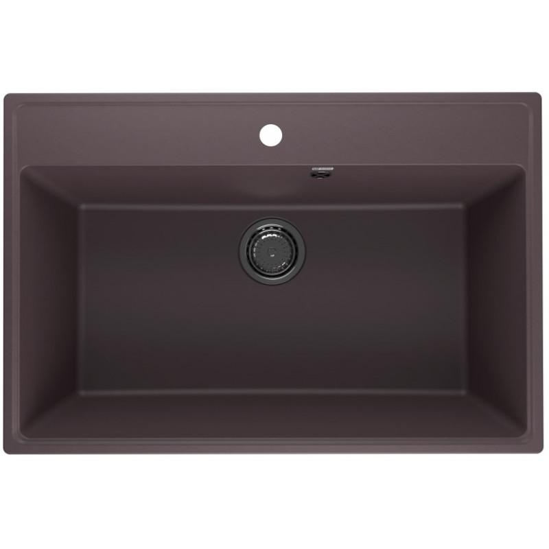 Мойка Ulgran Quartz Forte 760-06 трюфель