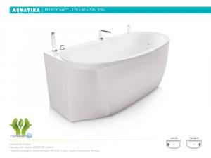Ванна Aquatika РЕНЕССАНС 170х80х72 STANDART