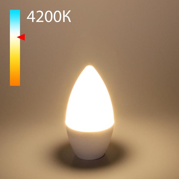 Светодиодная лампа "Свеча" Elektrostandard C37 8W 4200K E14 BLE1403