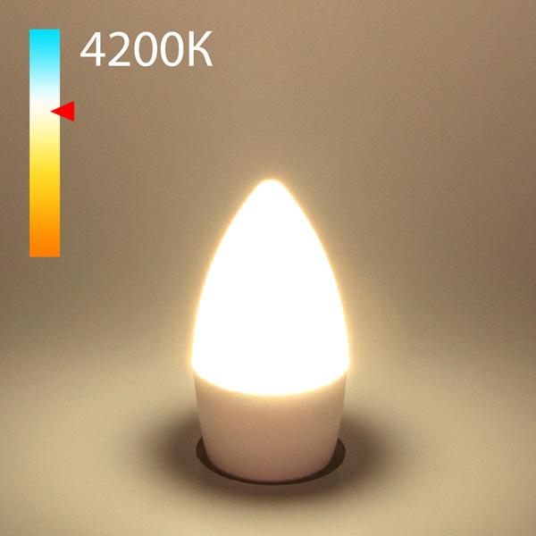 Светодиодная лампа "Свеча" Elektrostandard C37 8W 4200K E27 BLE2716