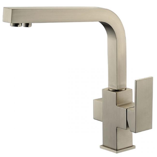 Смеситель для кухни (мойки) под фильтр Kaiser Sonat 34044-5 серебряный