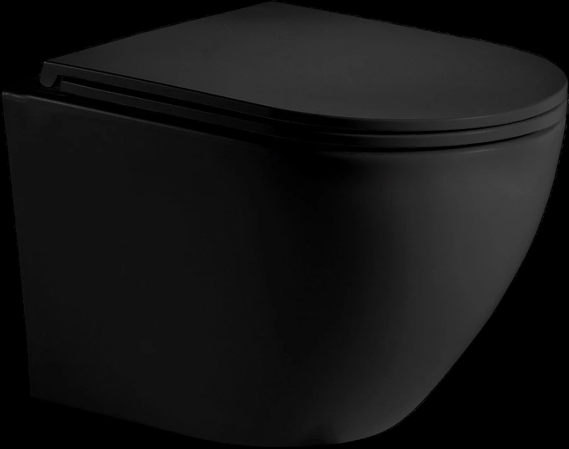 Комплект WeltWasser 10000012382 унитаз  MERZBACH 043 MT-BL  + инсталляция AMBERG 350  + кнопка смыва